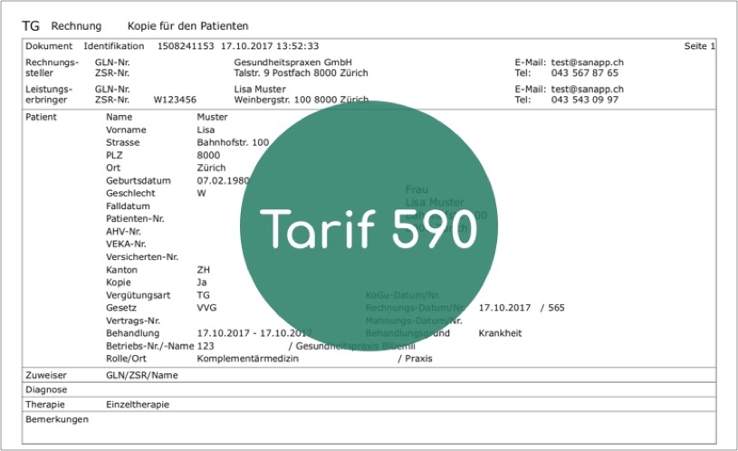 Tarif 590