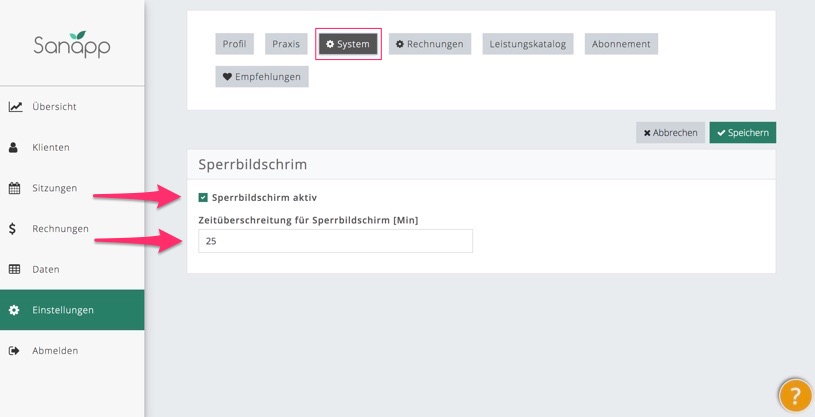 Sperrbildschrim